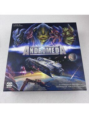 Andromeda Board Game Galakta 2015 COMPLETE Unplayed Sci-Fi Strategy 2–4 Players